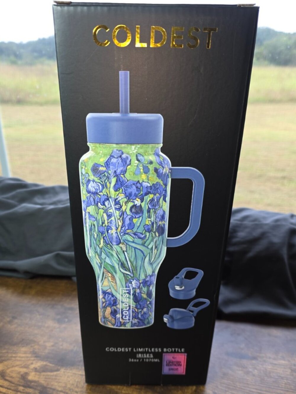 🌸 COLDEST Irises – 36oz Limitless Bottle